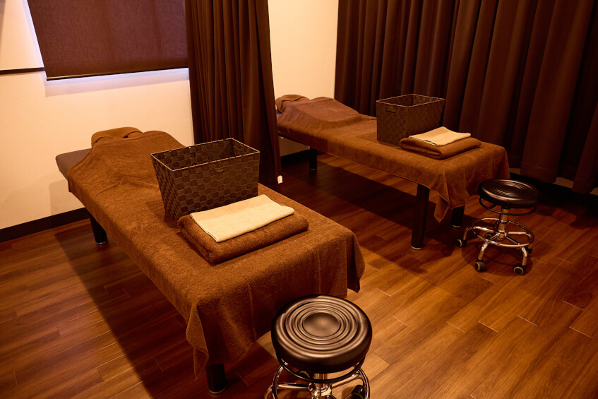 ほぐしの森錦糸町店の店内