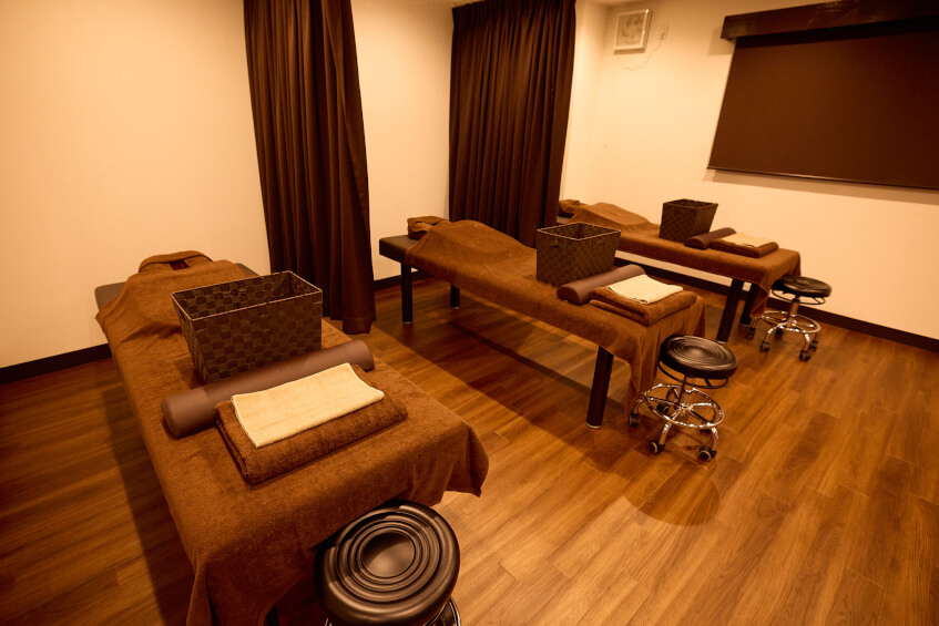 ほぐしの森錦糸町店の店内