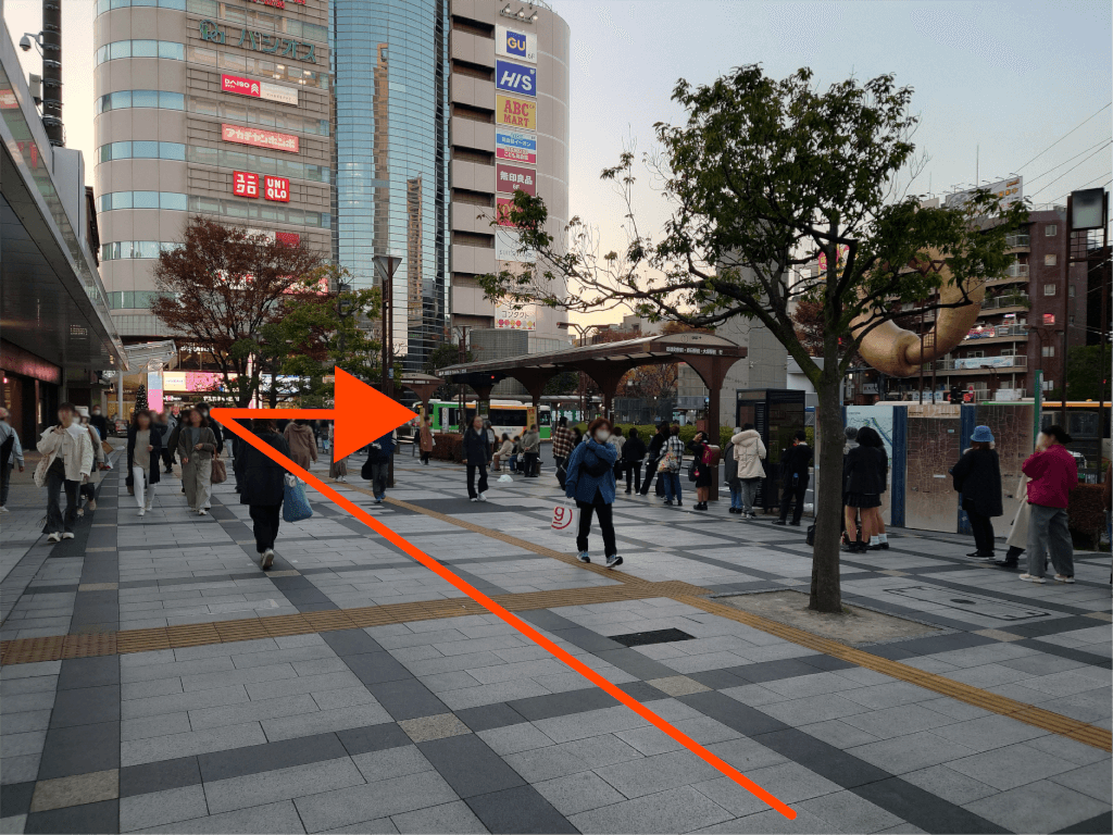 ほぐしの森錦糸町店への道案内