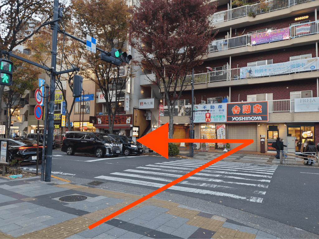 ほぐしの森錦糸町店のビル入口